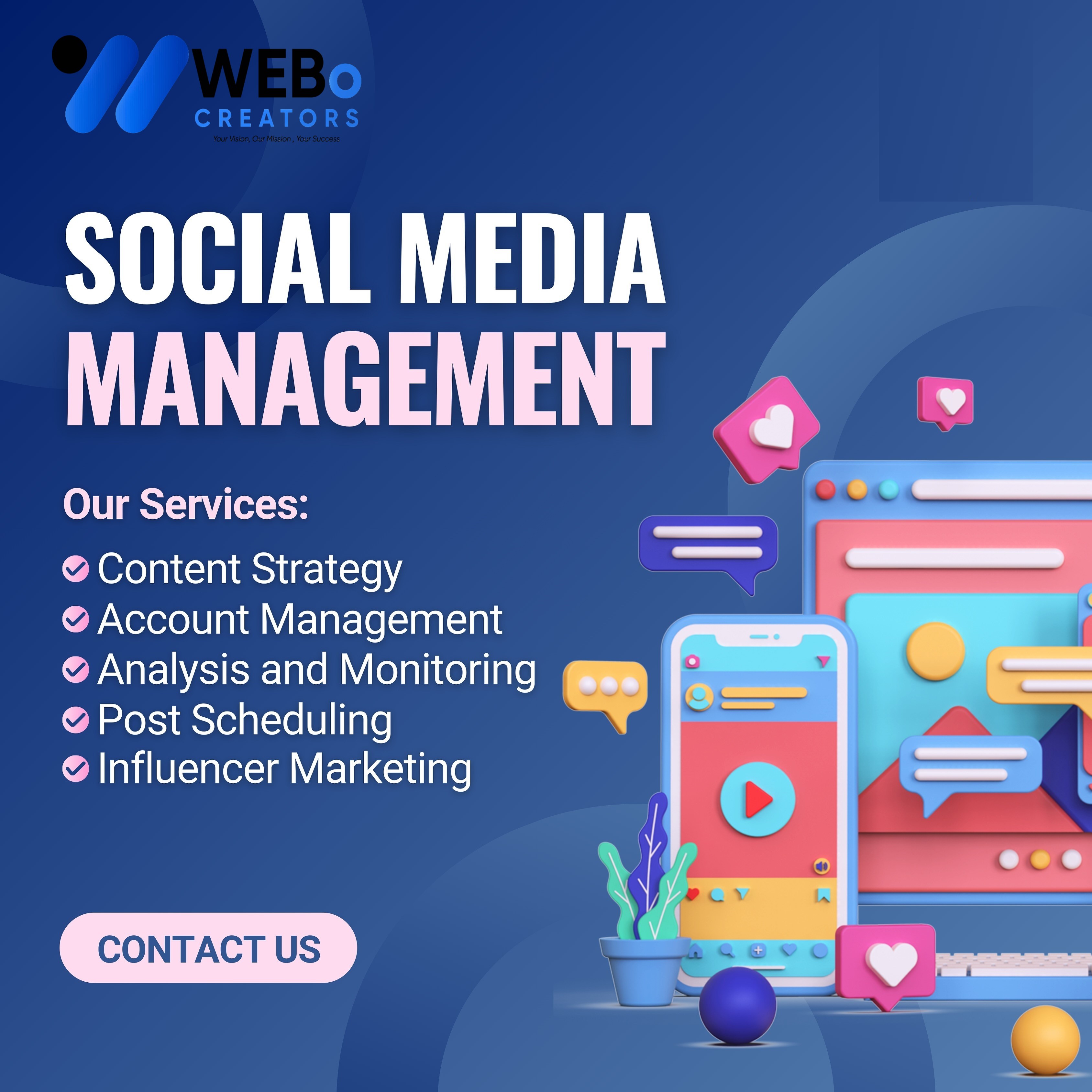 Social Media Management Services, Marketing & Optimization Company in Denver