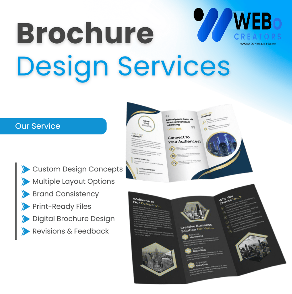 Brochure Design Service in Denver - Custom Brochures For Marketing