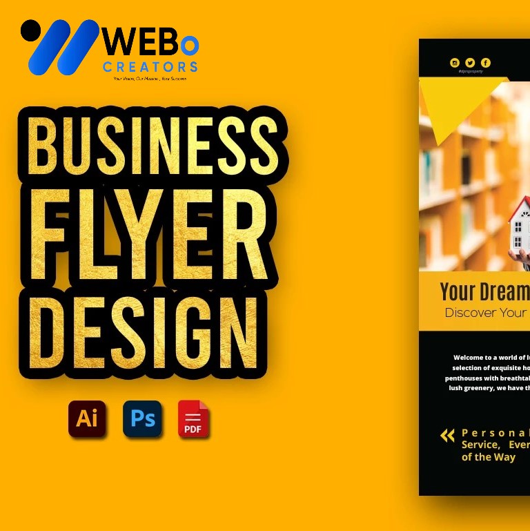 Creative Flyer Design for Moving Company in Denver | Flyer for Removals Services