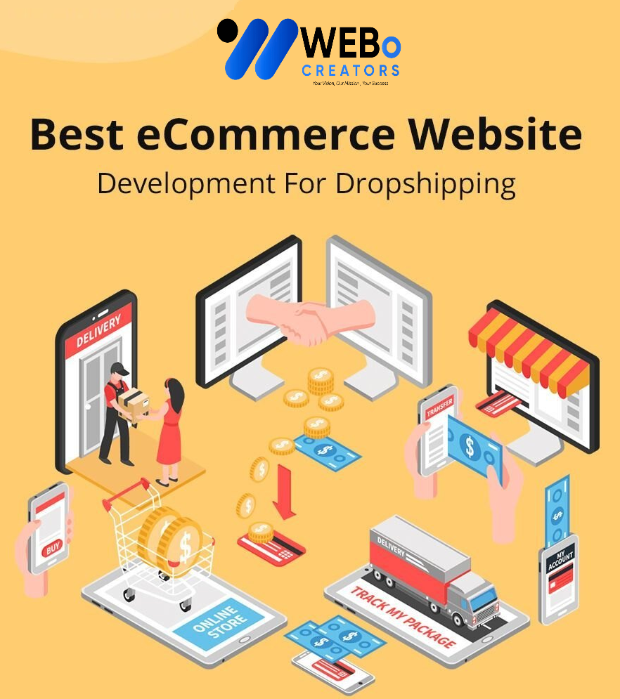 Modern Shopify dropshipping store design for online selling in Denver 2026