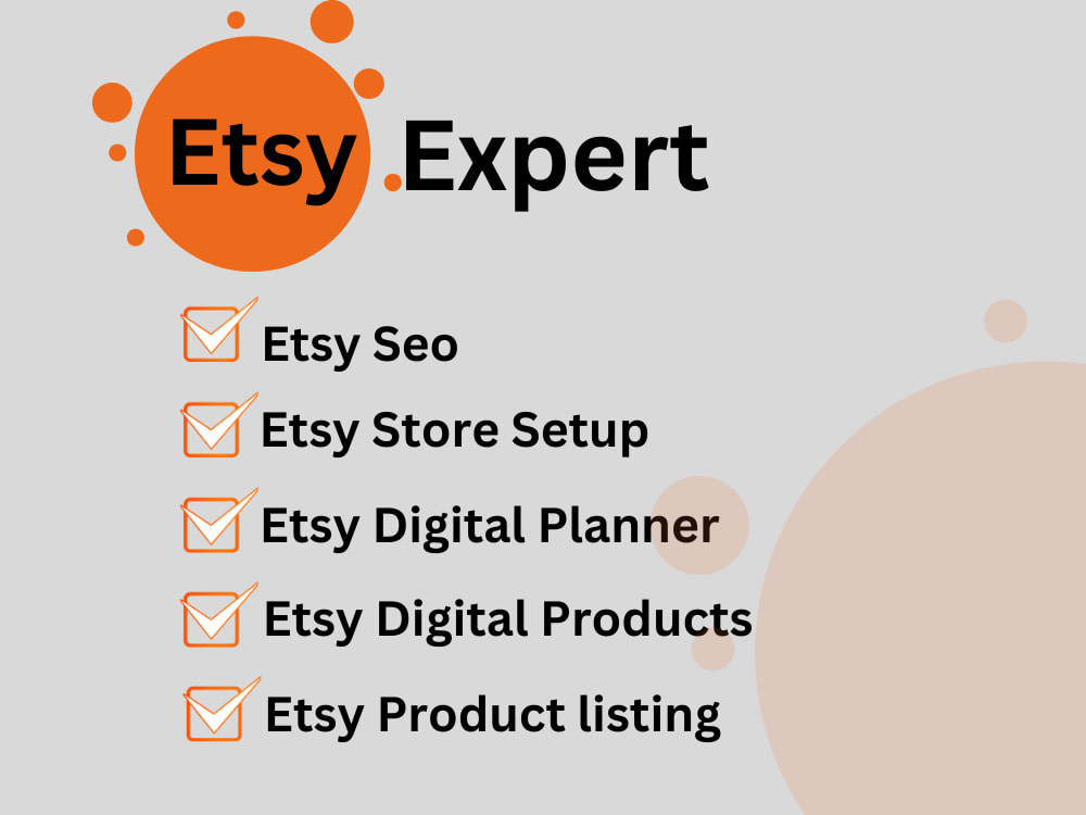 Etsy Shop Setup Service | Branding, SEO, Banner Design, Product Listings in Denver