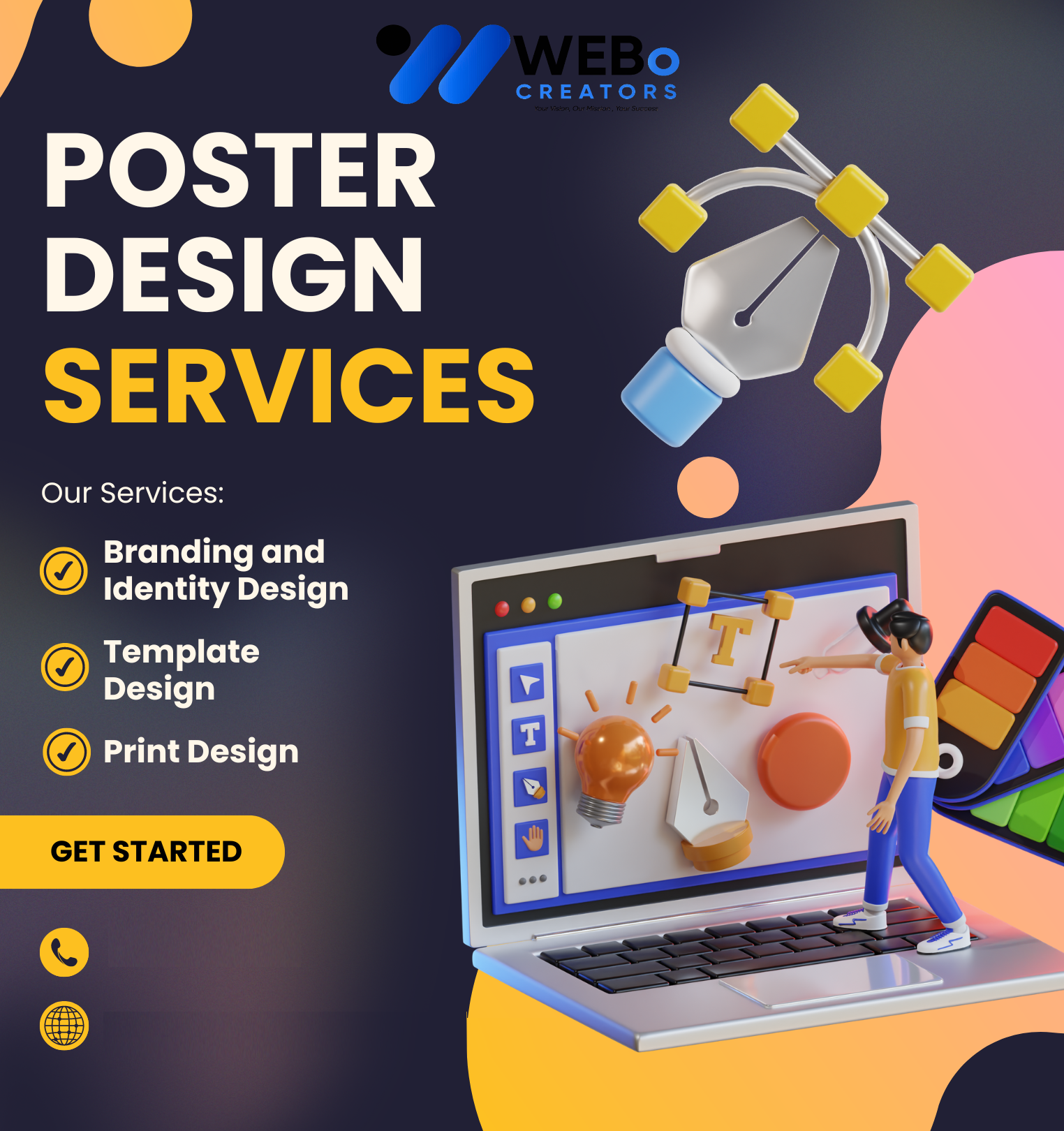 Best Print Design Services in Denver Flyers Brochures Posters