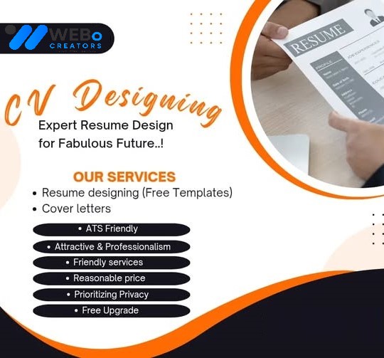 Resume and CV Design Services | Modern curriculum vitae in Denver