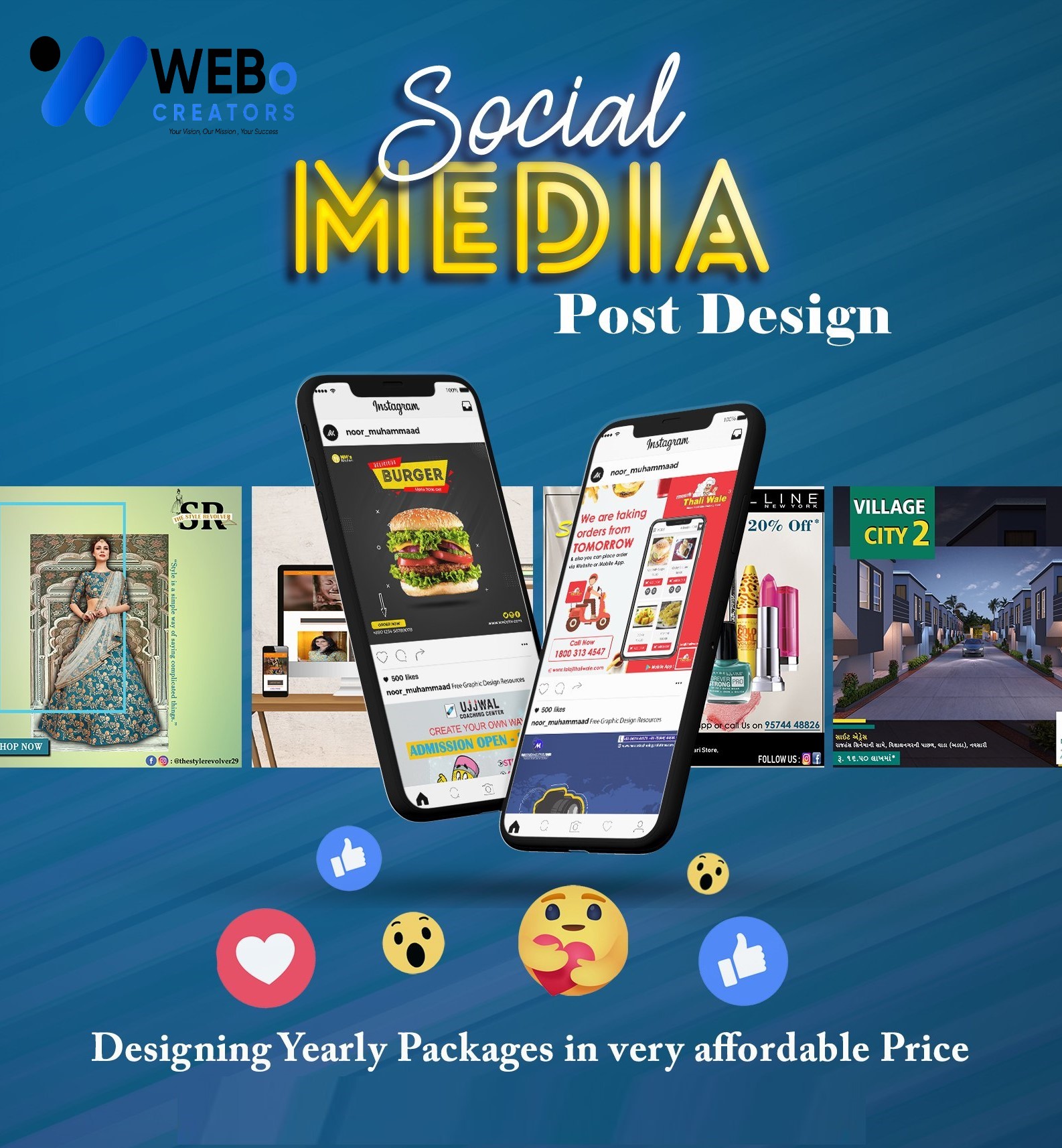 Social Media Post Design Services in Denver for Businesses and Brands