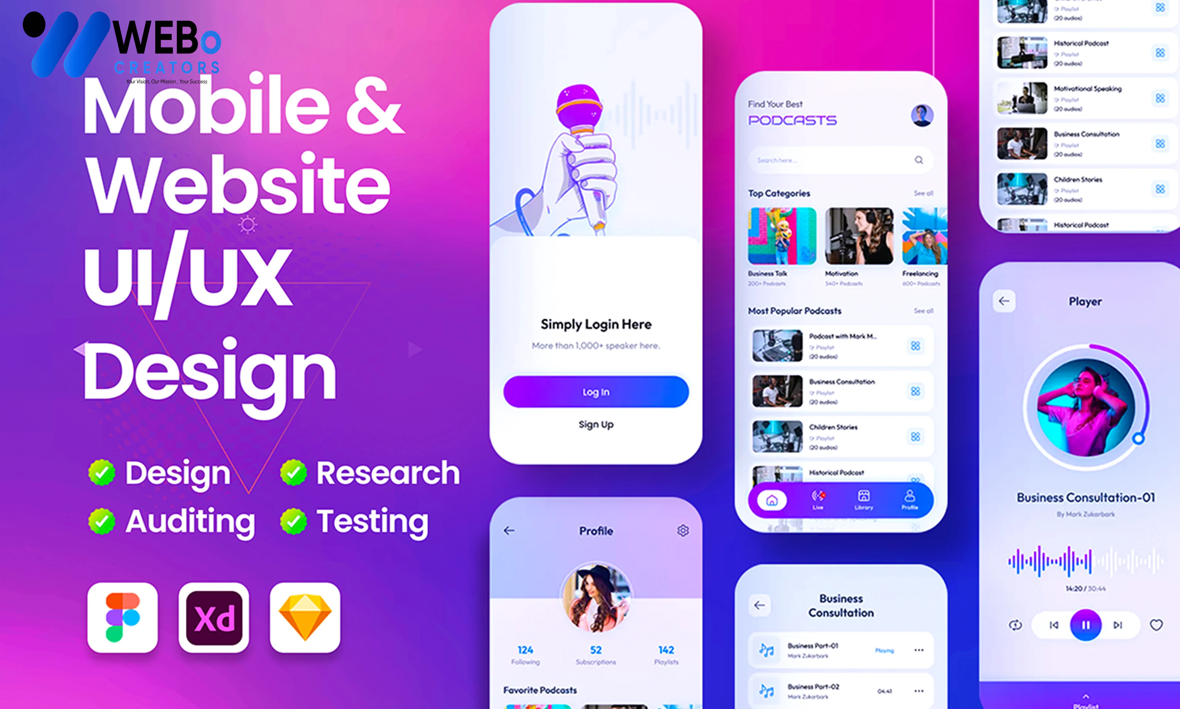 Flutter App UI/UX Design | Beautiful Flutter Interface Design in Denver
